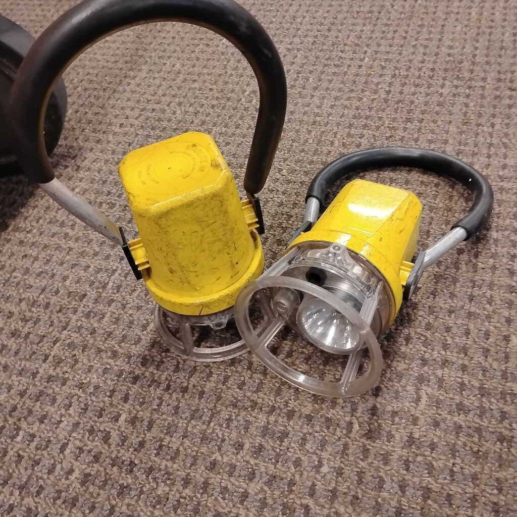 Yellow Handheld Work Light