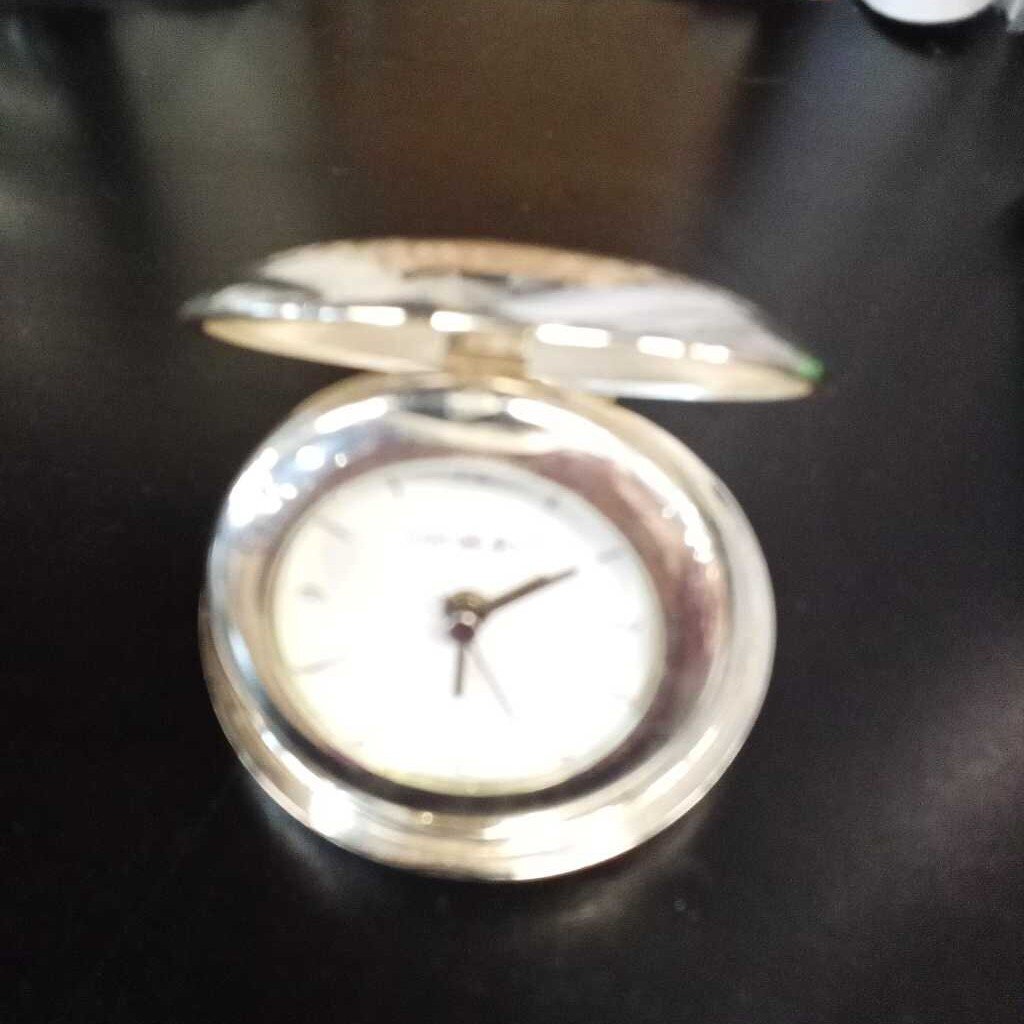 Danbury Silver Alarm Clock