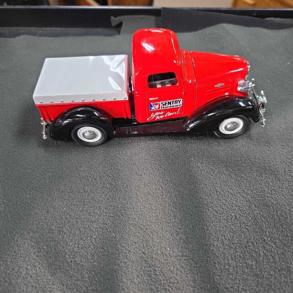 1937 Chevy Pickup Locking Coin Bank