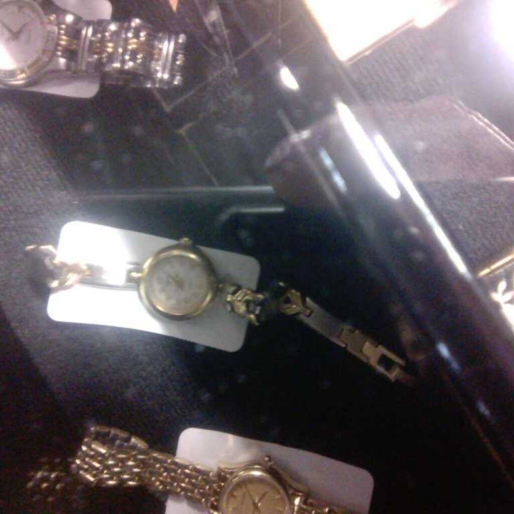 Women's Elegant Gold and Silver Bracelet Watch