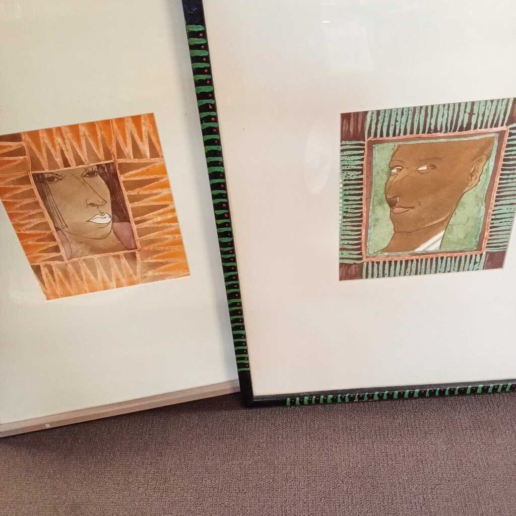 AFRICAN ART KENYA $49.00 EACH/$80.00 PAIR