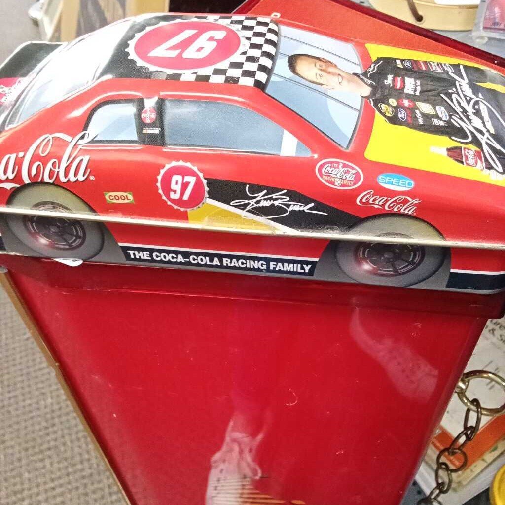COCA COLA RACING FAMILY TIN CAR