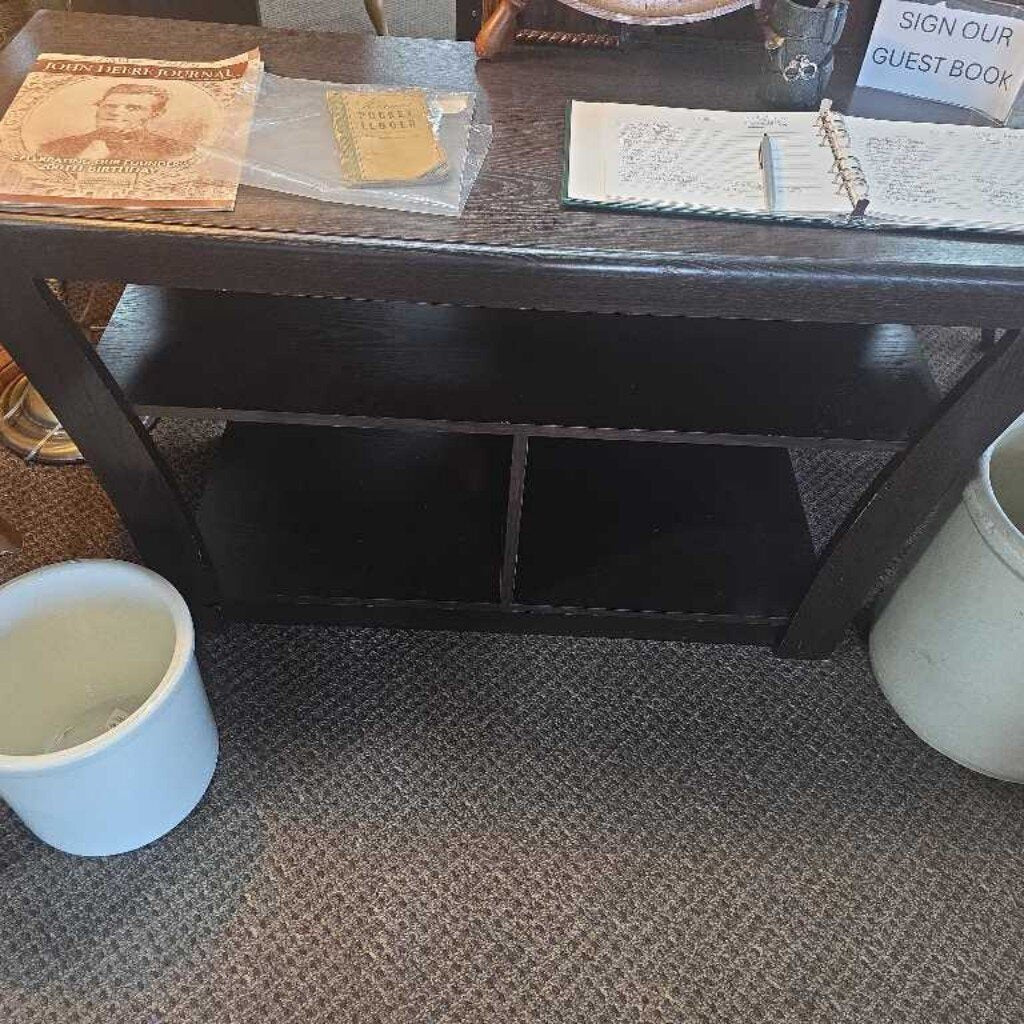 ESPRESSO-FINISHED CONSOLE TABLE