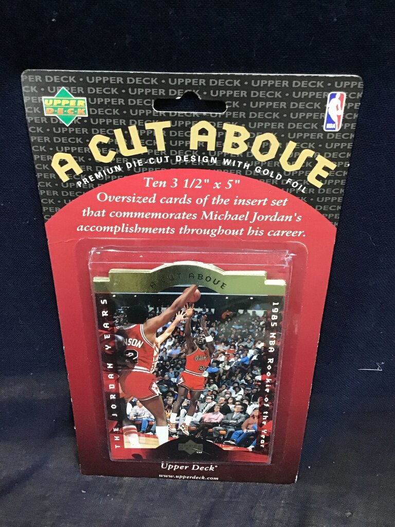 Upper Deck Michael Jordan Commemorative Trading Cards Set