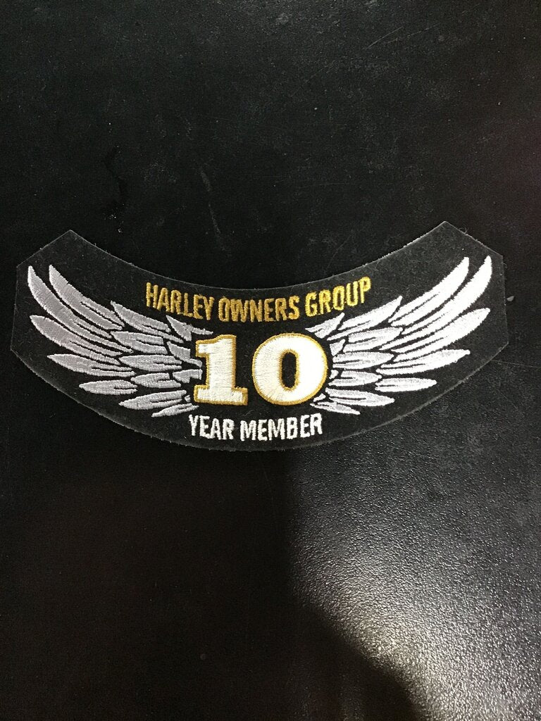 Harley Owners Group 10 Year Member Patch
