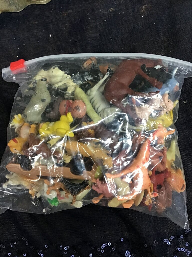 Assorted Plastic Animal Figurines