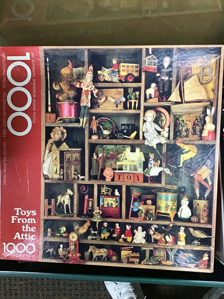 Toys From the Attic 1000 Piece Jigsaw Puzzle