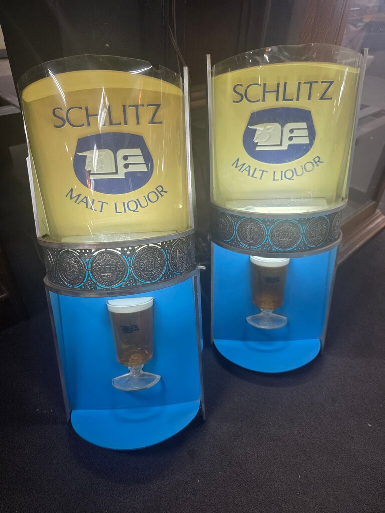 Schlitz Malt Liquor Advertising Tapper Lights