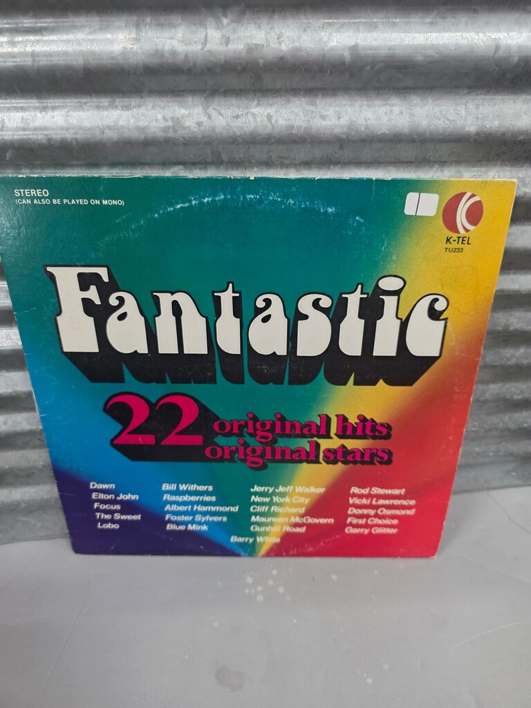 Fantastic 22 Original Hits Original Stars Vinyl Record