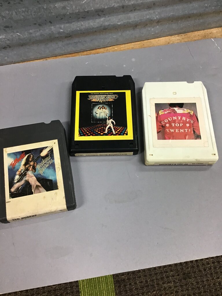 Vintage 8 track Soundtracks