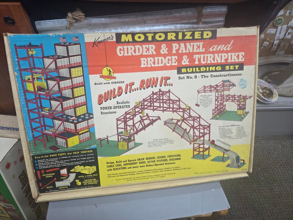 Kenner's Motorized Girder & Panel Bridge and Turnpike Building Set