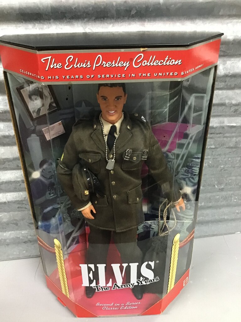 Elvis Presley Army Years Collectible Figure