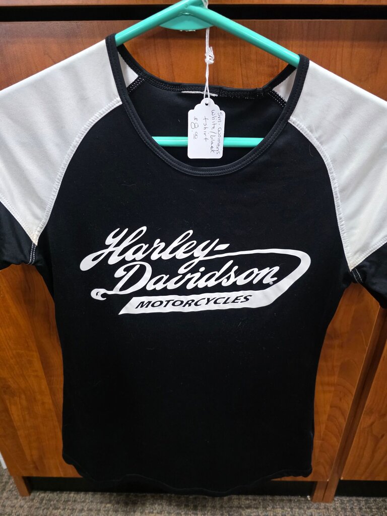 Harley-Davidson Black and Gray Motorcycle Shirt