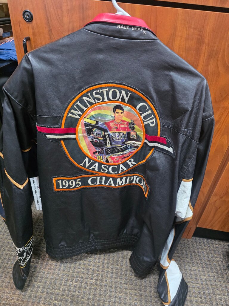 NASCAR Winston Cup Champion Leather Jacket