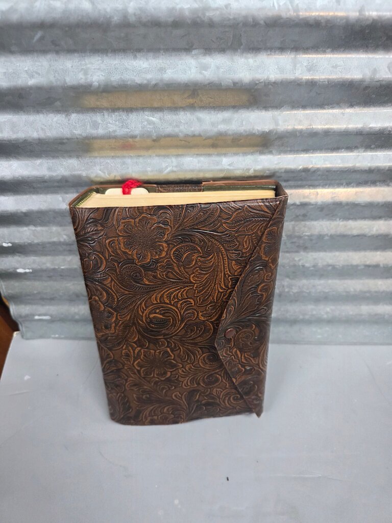 Vintage Embossed Leather Bible