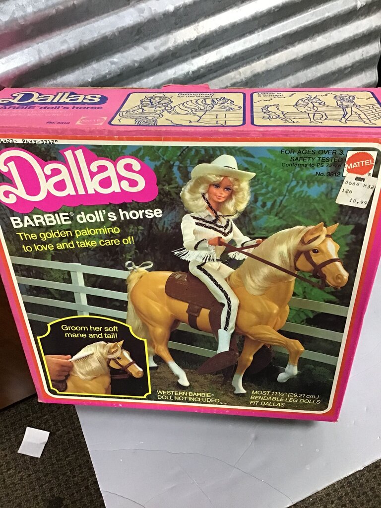 Barbie Dallas Doll's Horse