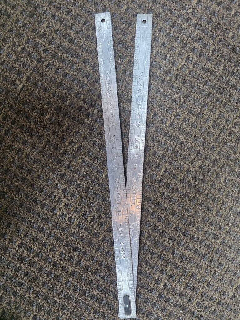 Davenport Spring Co. Measuring Tools