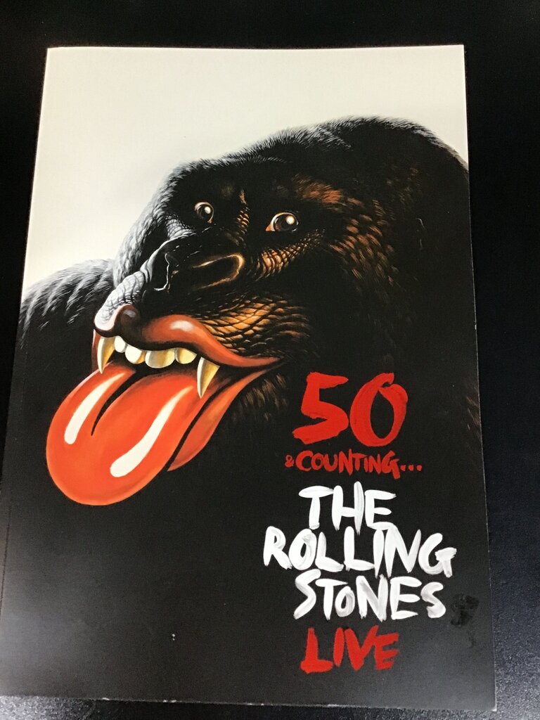 The Rolling Stones Live 50 & Counting Tour Poster