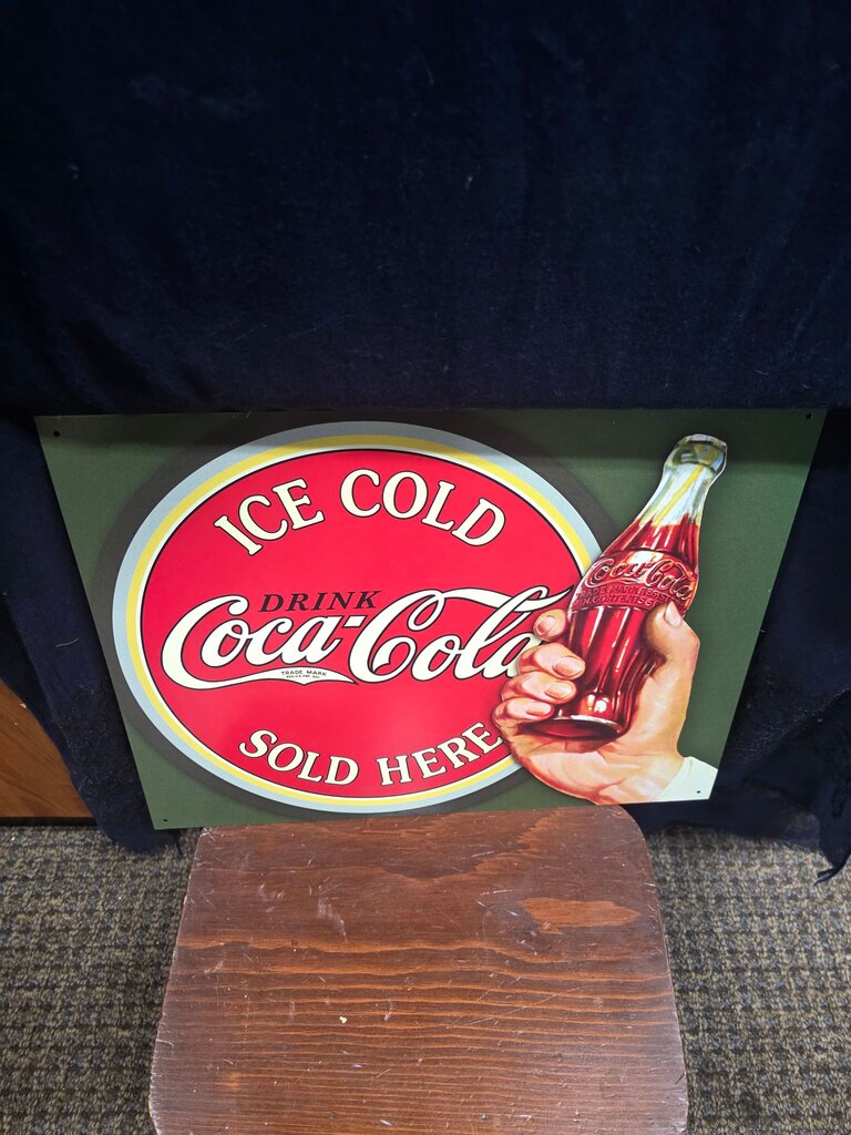 Vintage Coca-Cola Metal Sign
