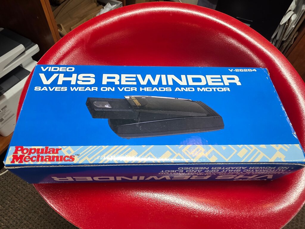 Popular Mechanics Video VHS Rewinder