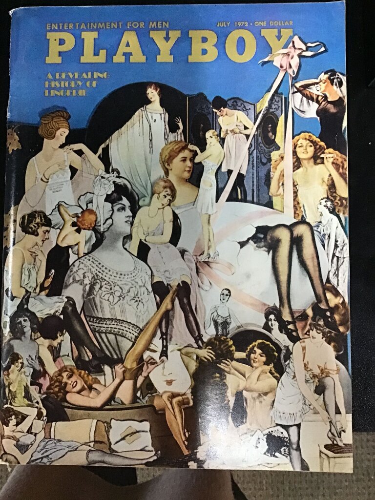 Playboy Magazine July 1972
