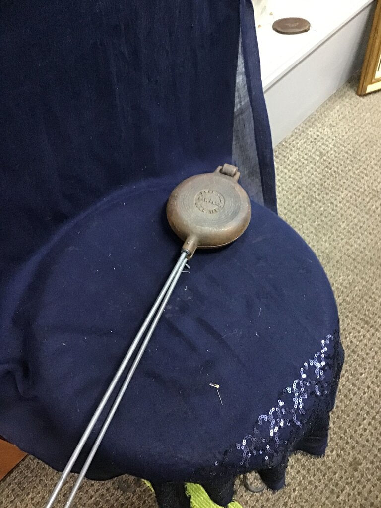 Vintage Cast Iron Kitchen Pan Holder