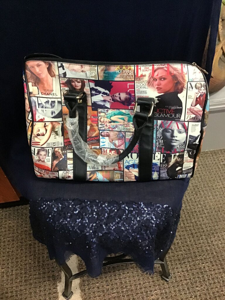 Fashion Magazine Print Tote Bag