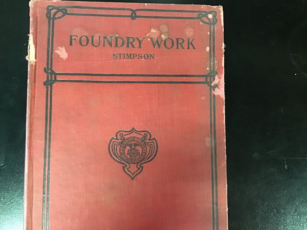 Foundry Work Book by Stimpson