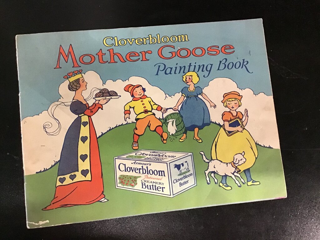 Cloverbloom Mother Goose Painting Book