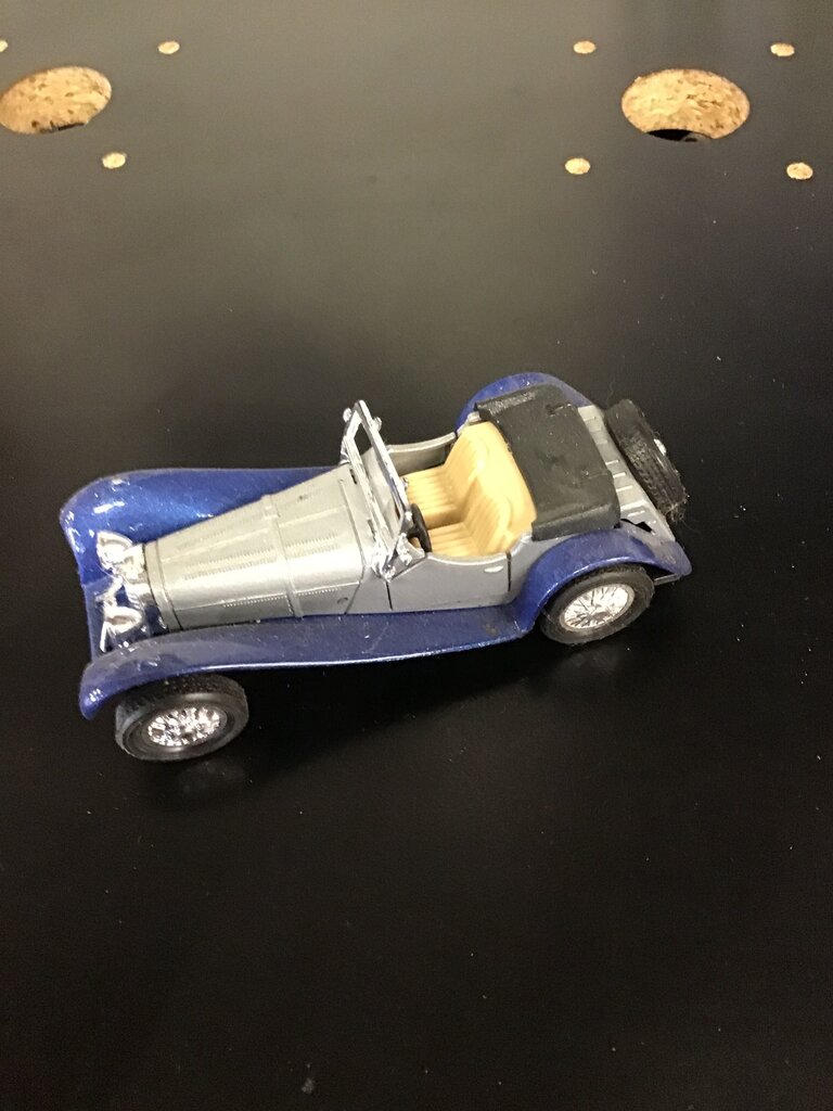 Die-Cast Model Vintage Car
