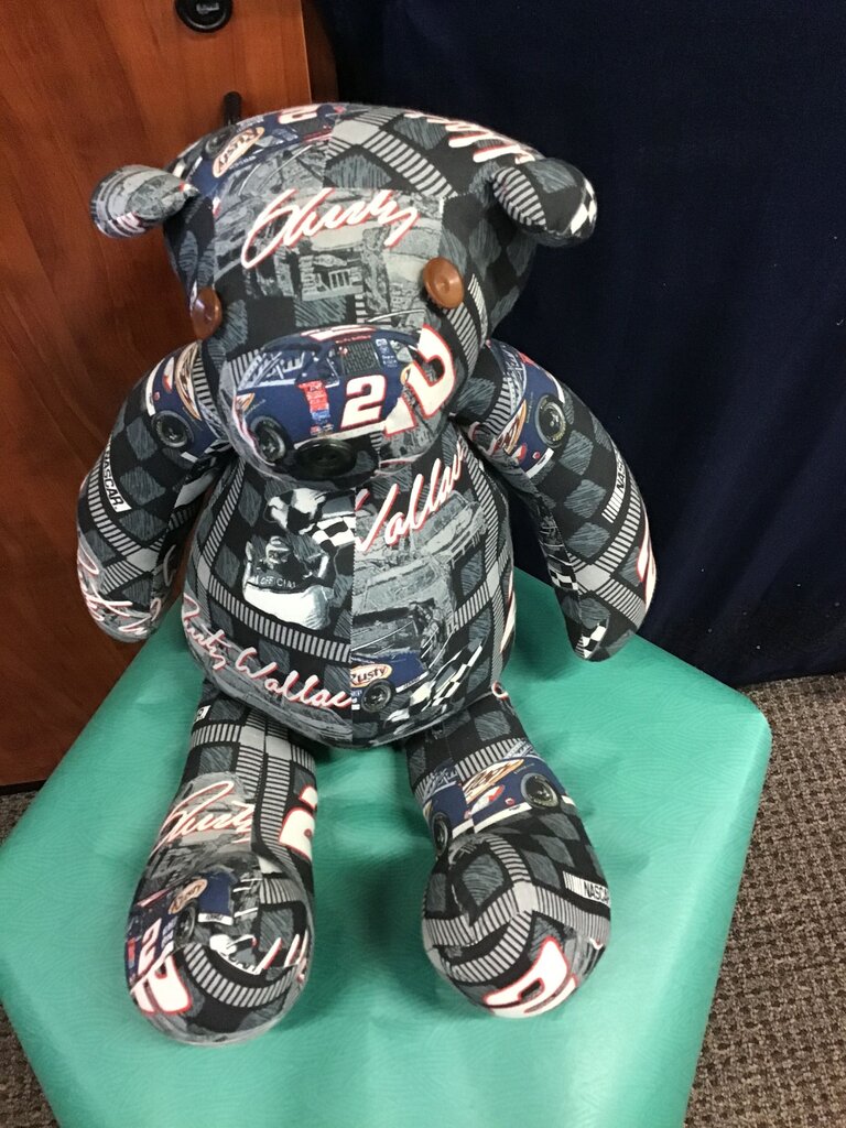 NASCAR Themed Plush Bear