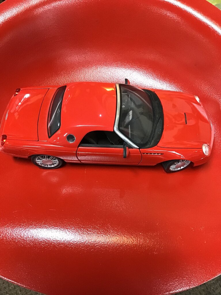 Red Diecast Model Car