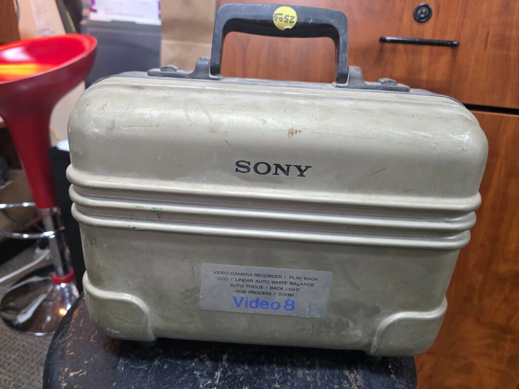Sony Video Camera Recorder Case and camera