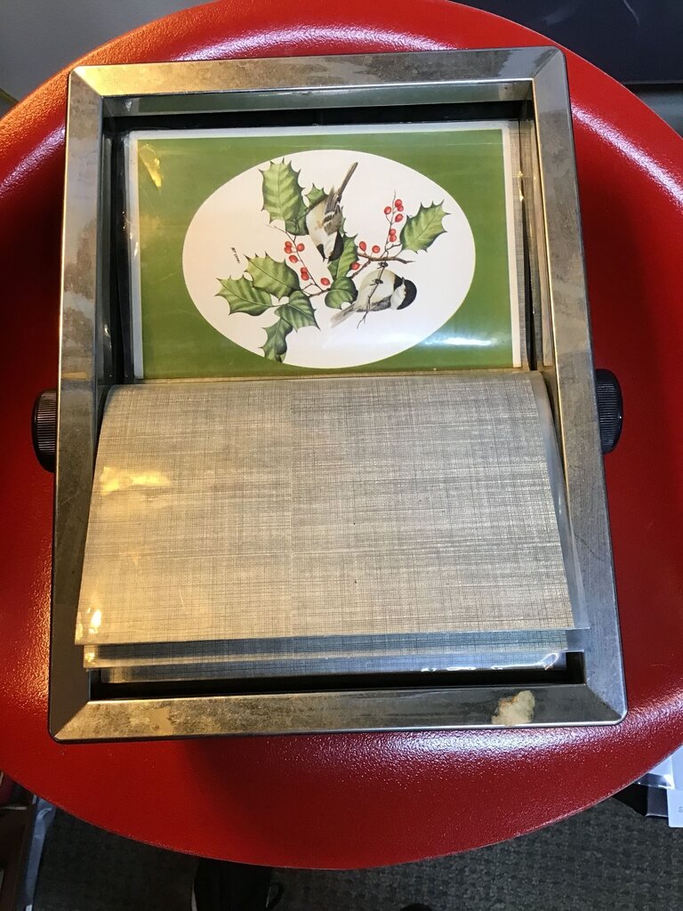 Vintage Bird-themed Print Display Frame