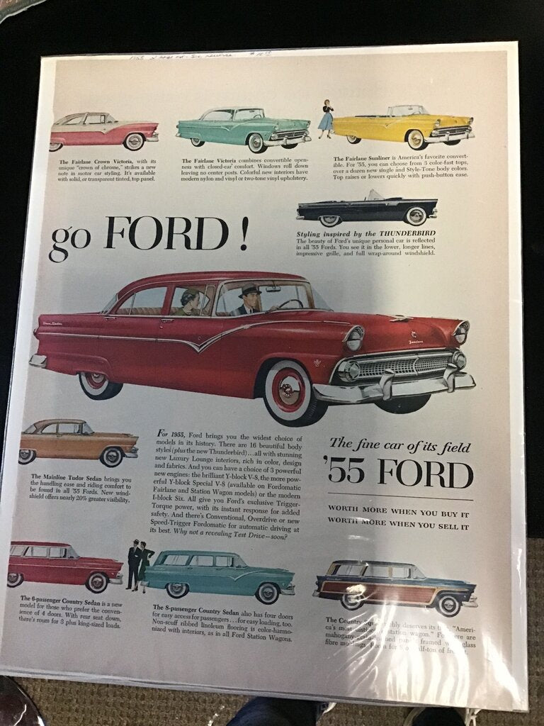 1955 Ford Classic Advertisement