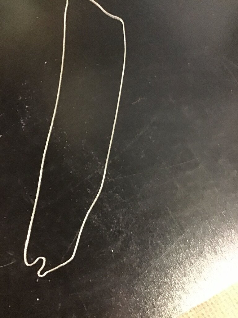 Silver Wire Loop