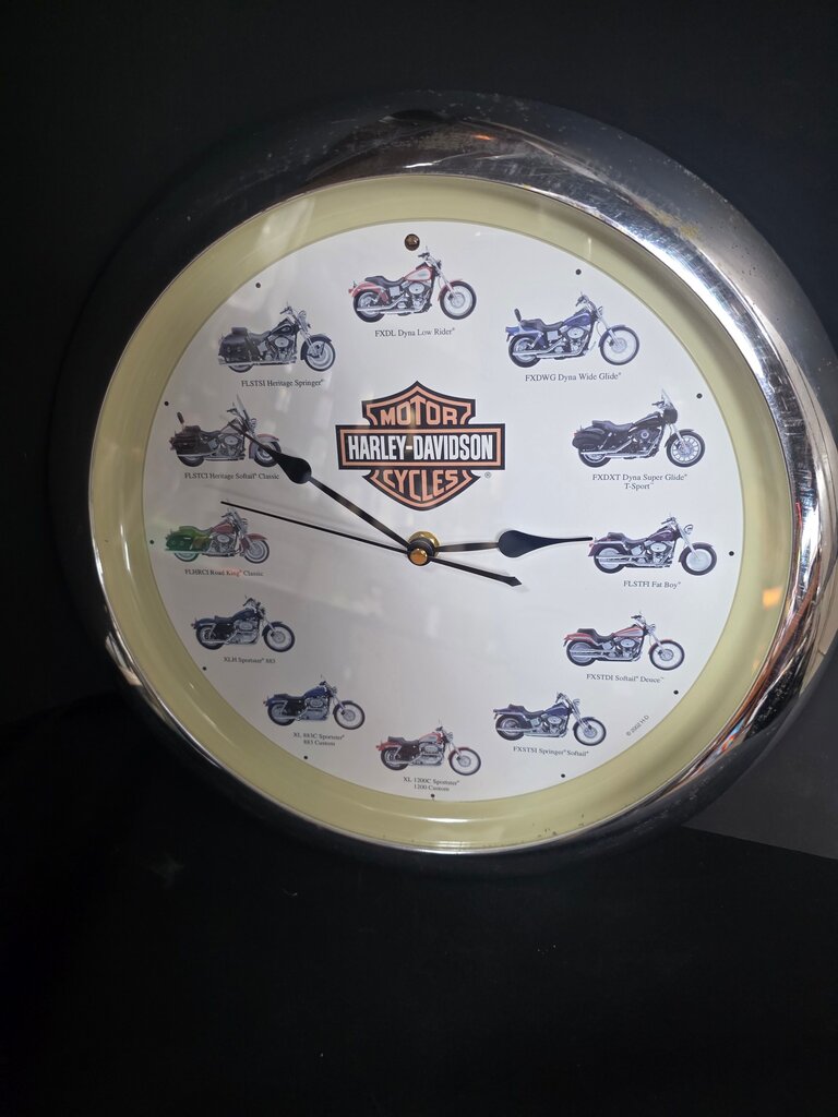 Harley-Davidson Motorcycles Wall Clock