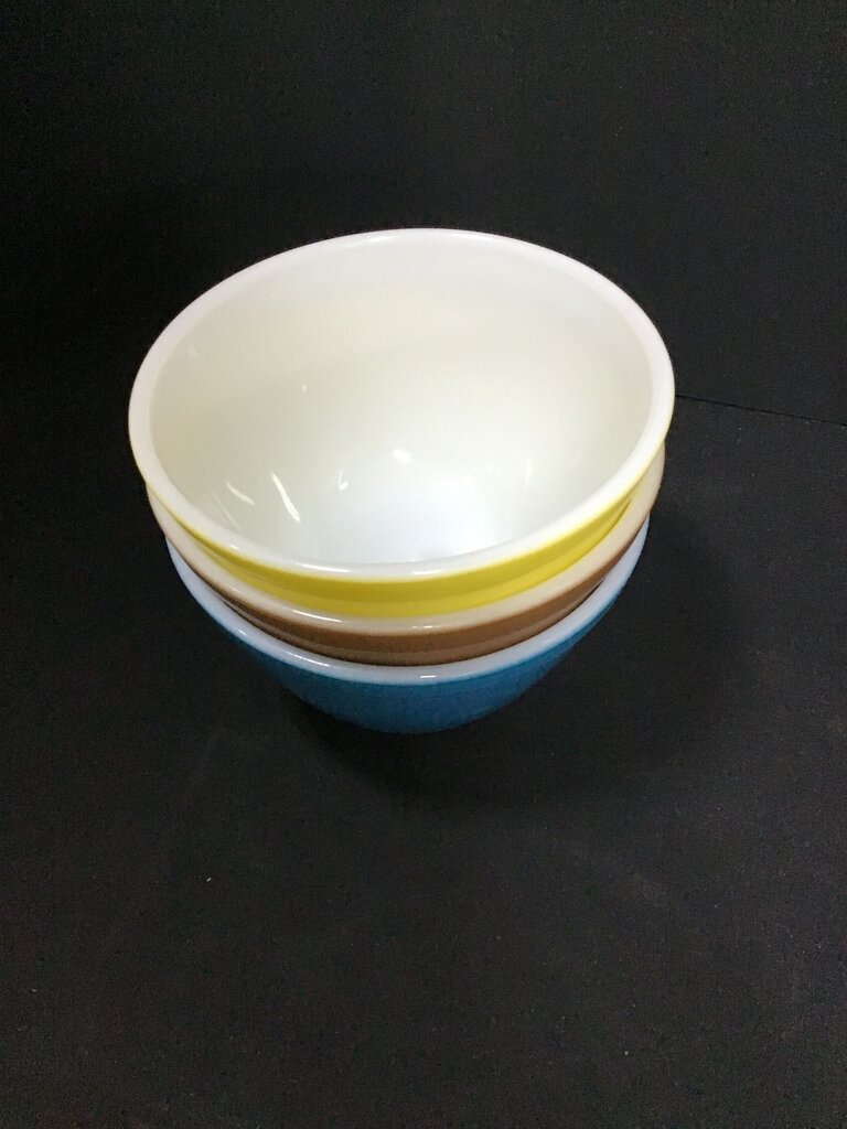 Stack of Colorful Mixing Bowls