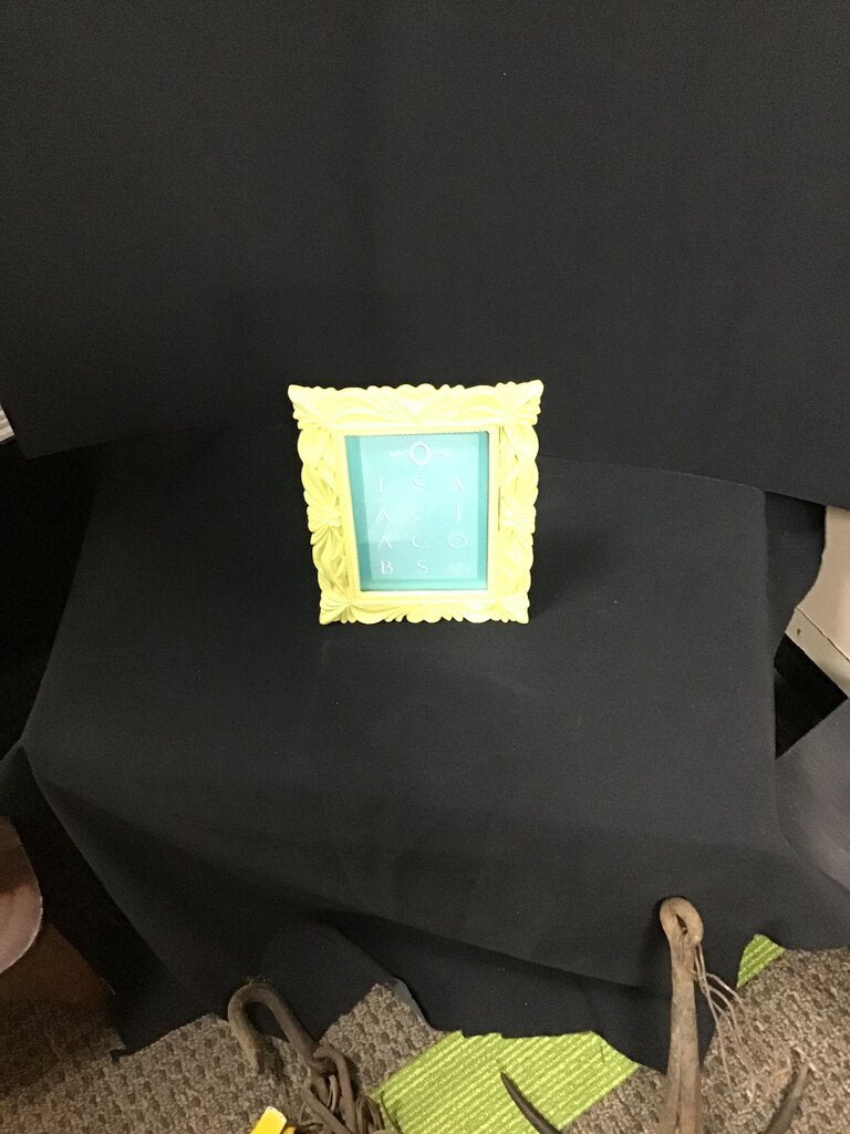 Yellow Decorative Picture Frame