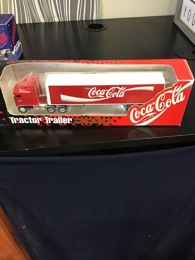 Coca-Cola Tractor Trailer Model