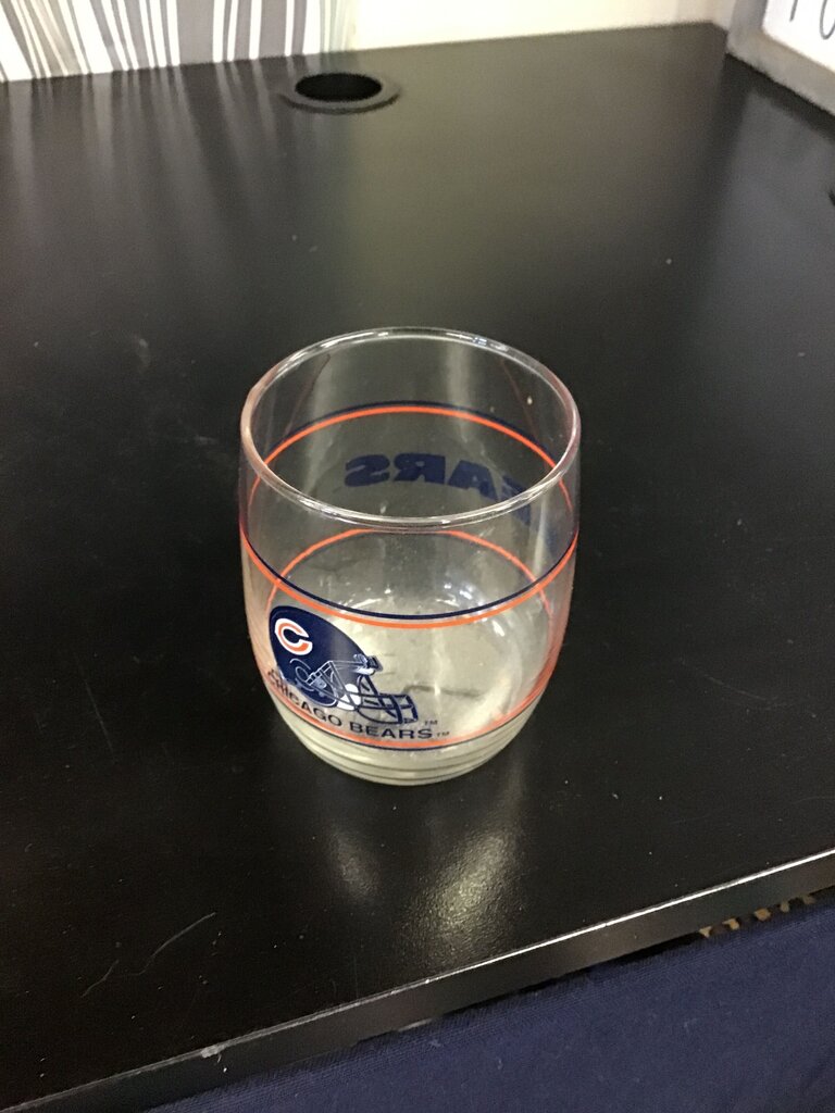 Chicago Bears Vintage Drinking Glass