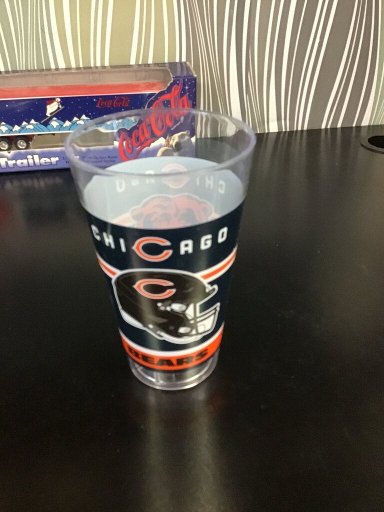 Chicago Bears Plastic Cup
