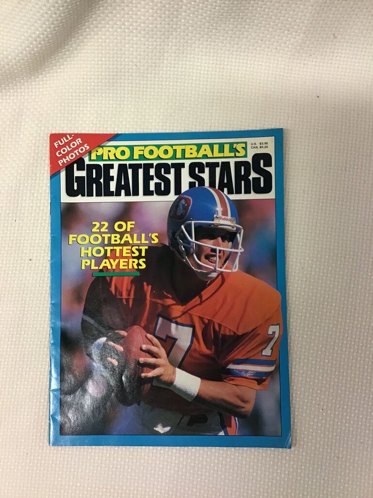 Pro Football's Greatest Stars Magazine