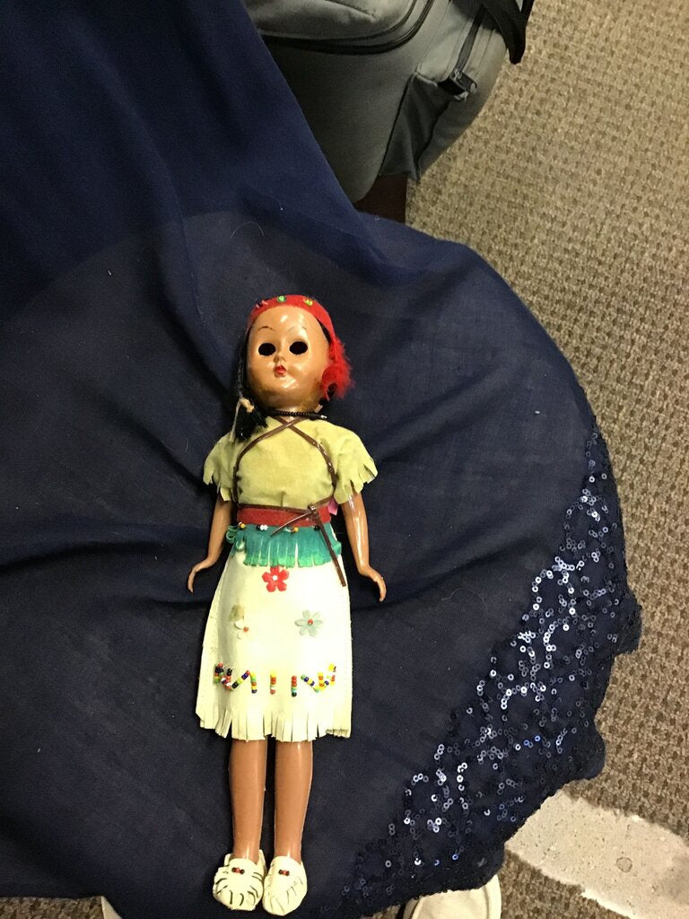 Vintage Native American Doll
