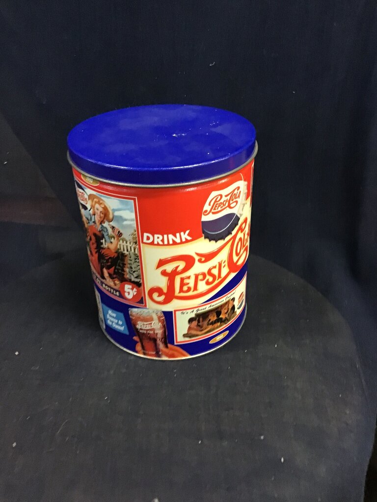 Pepsi-Cola Vintage Drink Can