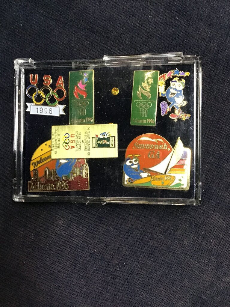 1996 Atlanta Olympic Pins Set