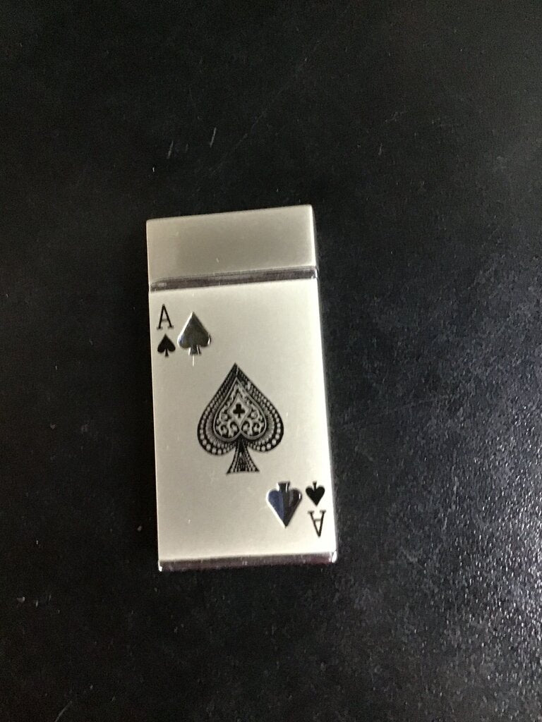 Ace of Spades Playing Card Money Clip