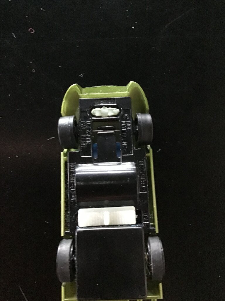 Vintage 1969 Mattel Hot Wheels RedlineSizzler Olive Car