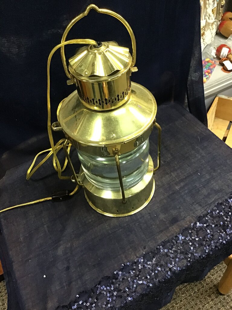 Vintage Brass Lantern
