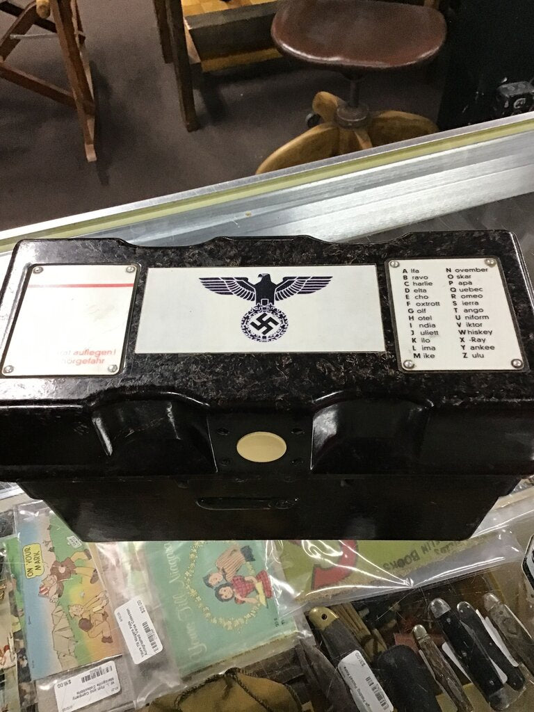 WWII German Mining Signal Box